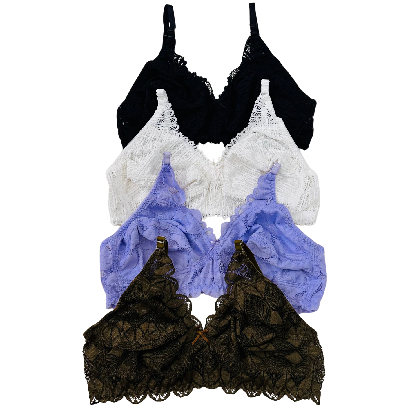 Elegant Lace Bra Set – Soft Cotton and Delicate Lace