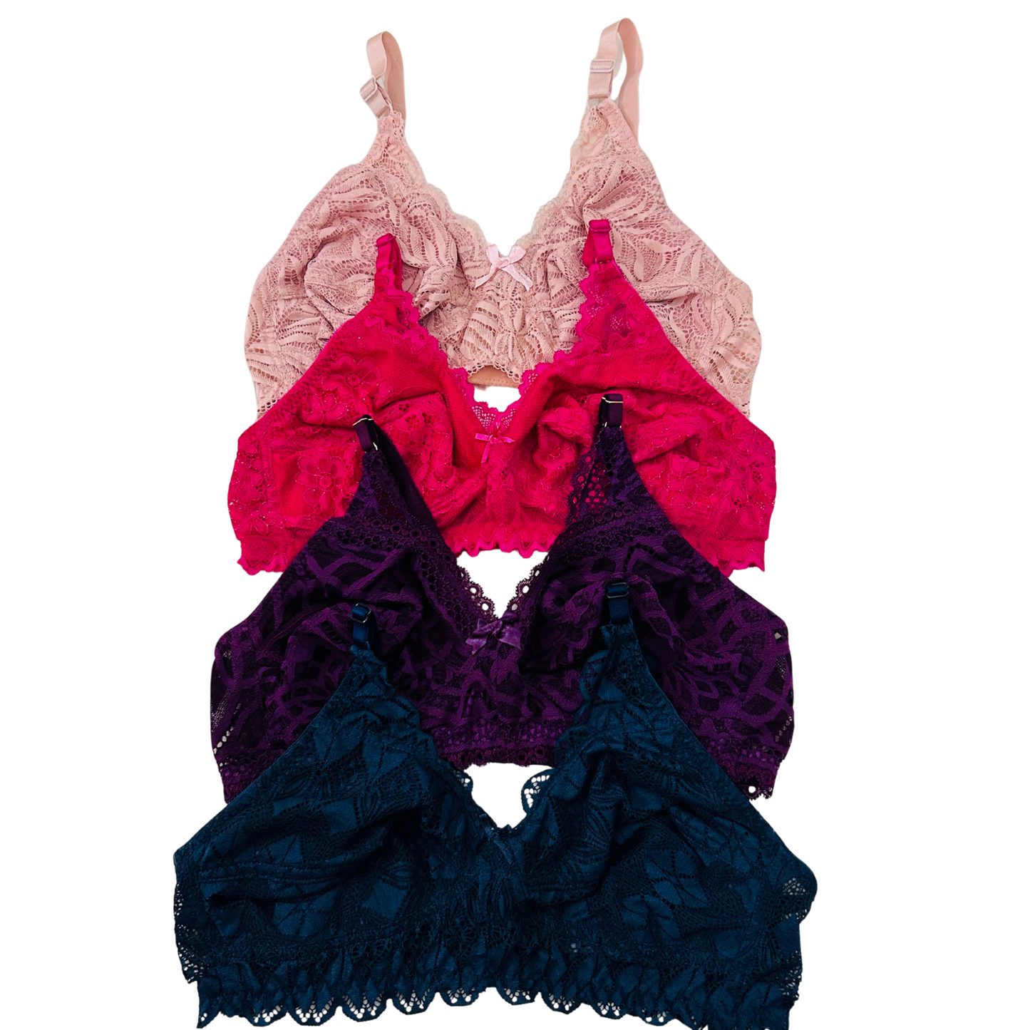 Elegant Lace Bra Set – Soft Cotton and Delicate Lace