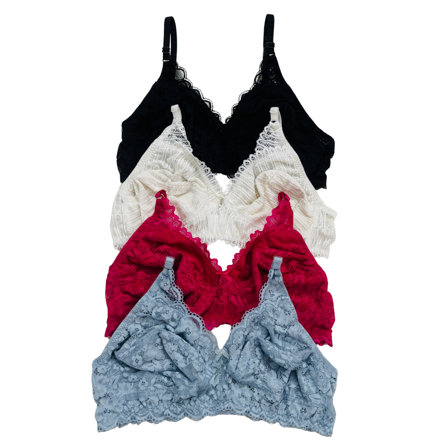 Elegant Lace Bra Set – Soft Cotton and Delicate Lace