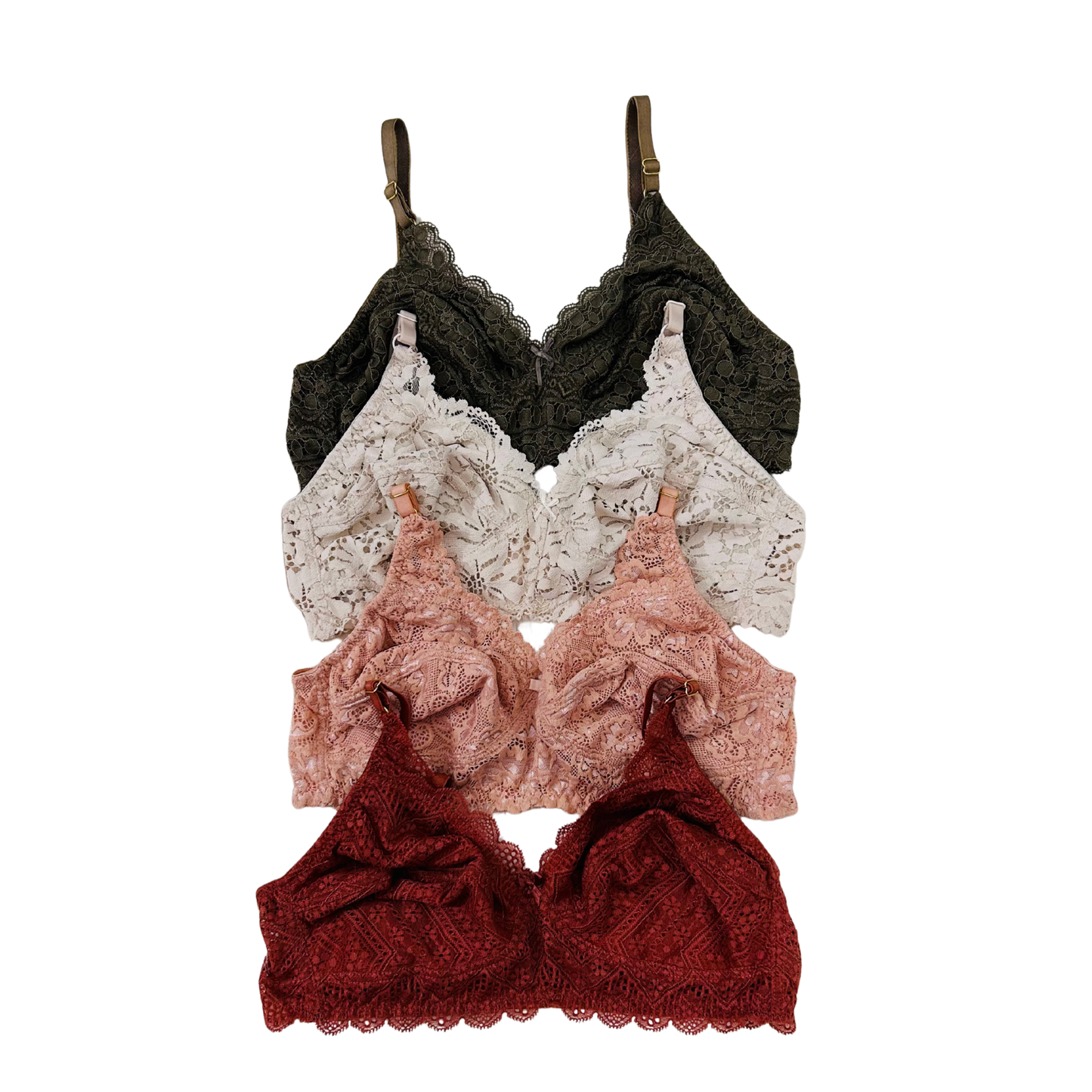 Elegant Lace Bra Set – Soft Cotton and Delicate Lace