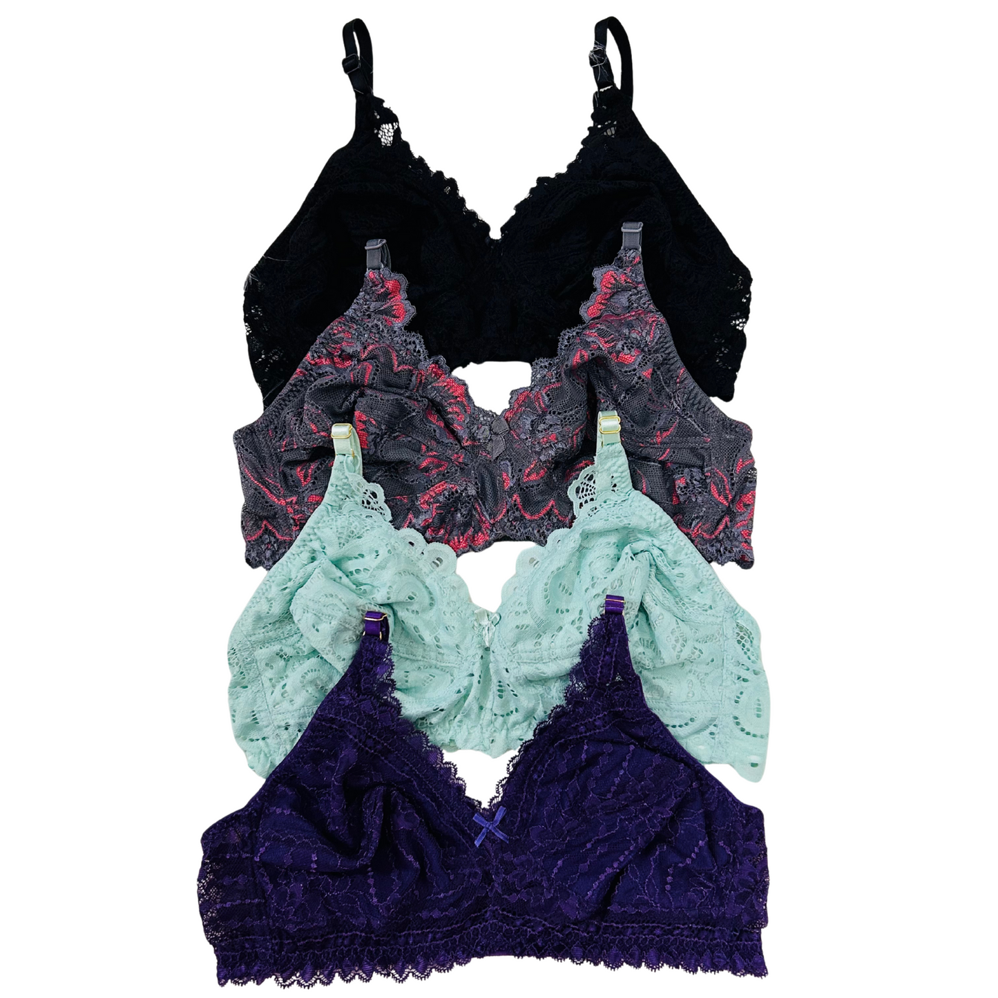 Elegant Lace Bra Set – Soft Cotton and Delicate Lace