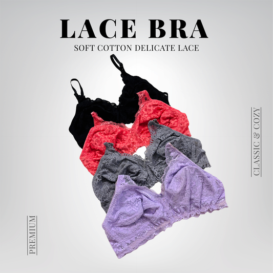 Elegant Lace Bra Set Package-1
