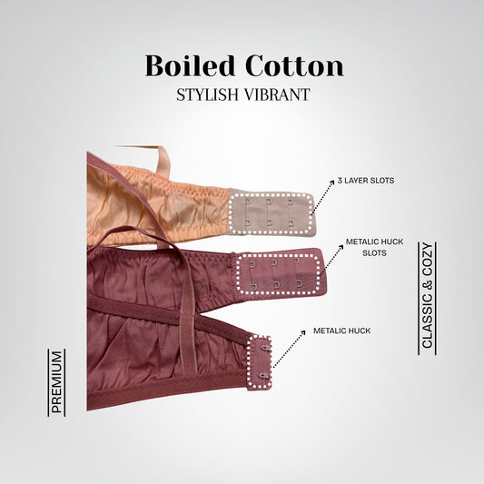 Boyel Cotton Bra 4 Piece Pack