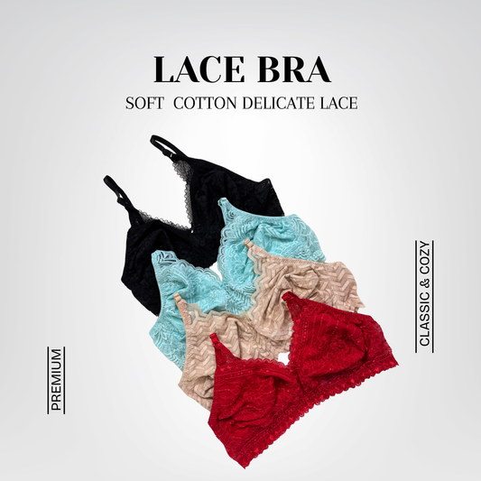 Elegant Lace Bra Set Package- 6