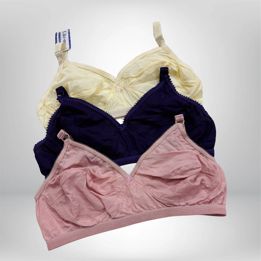 Like Me 2 Hook Women's Breathable Cotton Bra – All-Day Comfort & Fit
