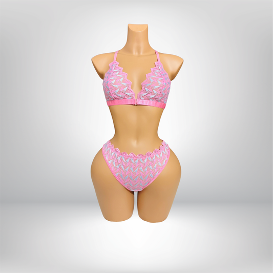 Electric Lace Bikini Set