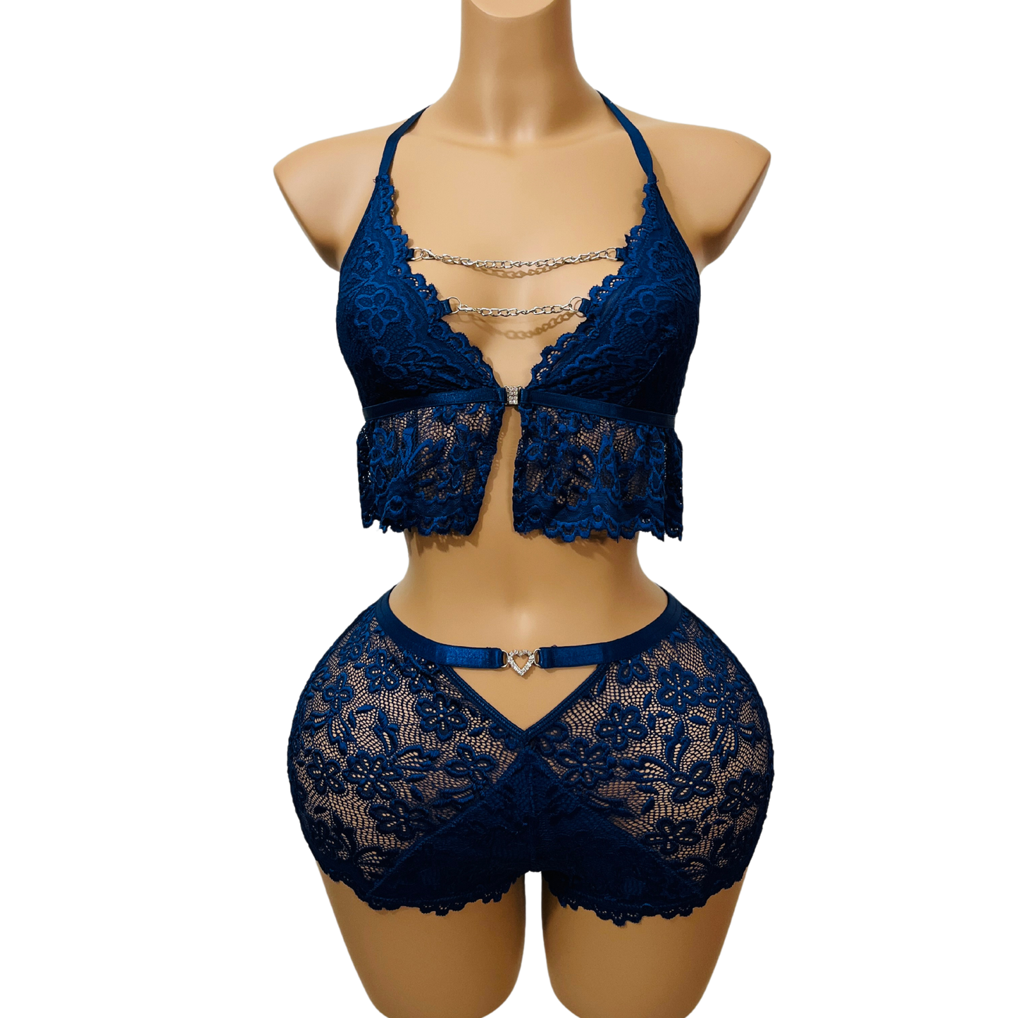 Midnight Blue Bikini – Effortless Elegance