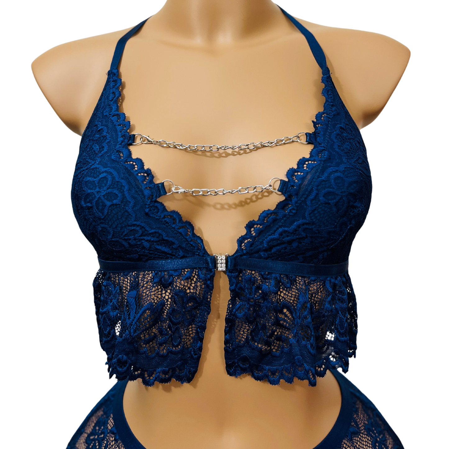 Midnight Blue Bikini – Effortless Elegance