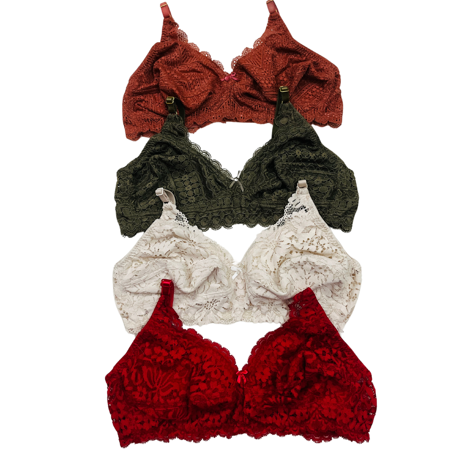 Elegant Lace Bra Set – Soft Cotton and Delicate Lace