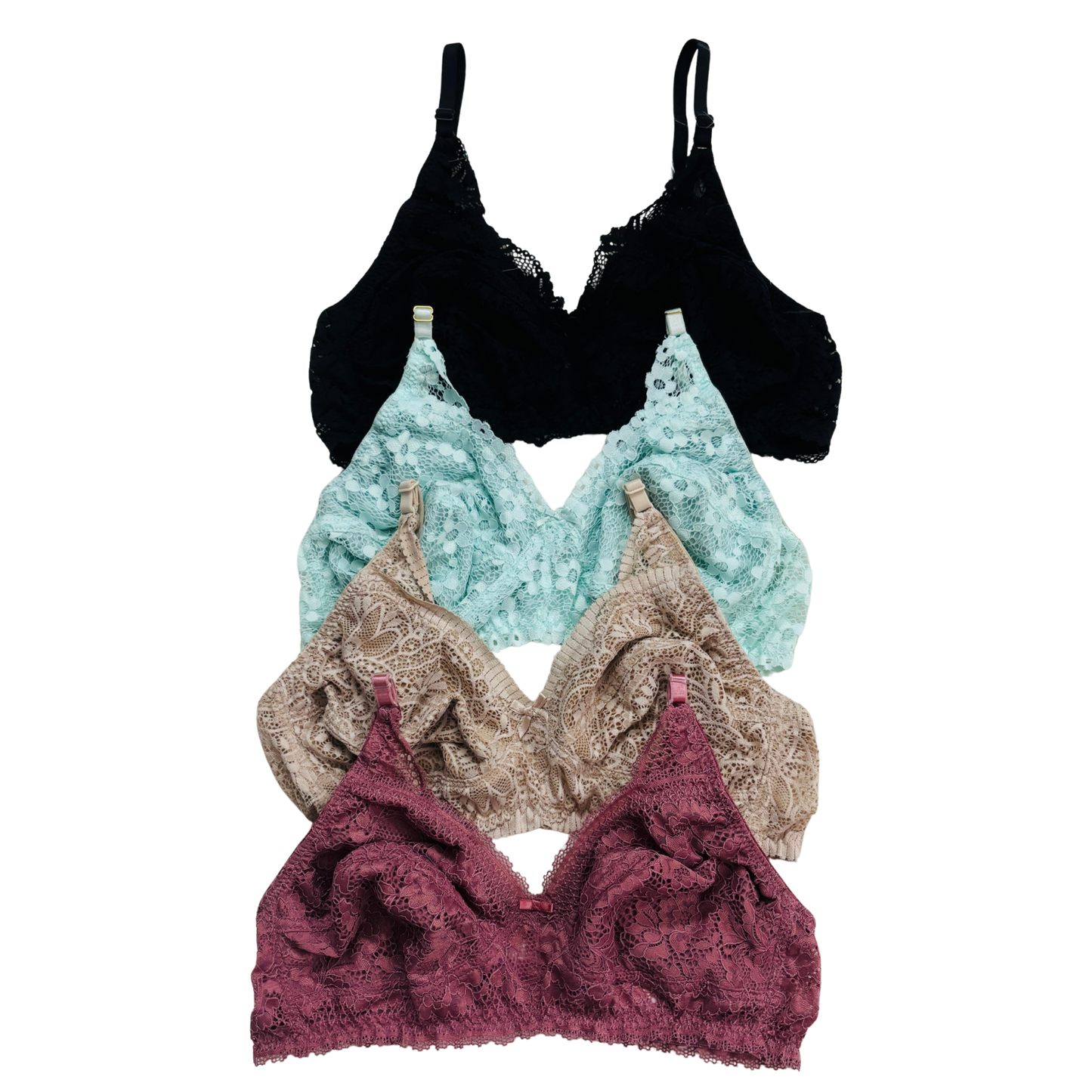 Elegant Lace Bra Set – Soft Cotton and Delicate Lace