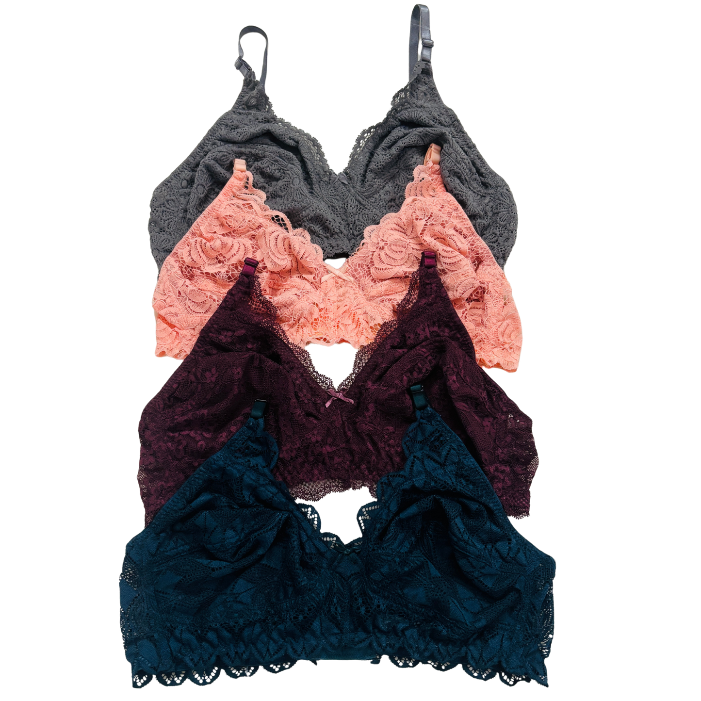 Elegant Lace Bra Set – Soft Cotton and Delicate Lace